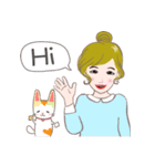 Jill ＆ Mixed Cat.（個別スタンプ：3）