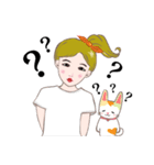 Jill ＆ Mixed Cat.（個別スタンプ：4）