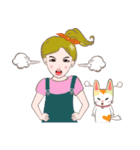 Jill ＆ Mixed Cat.（個別スタンプ：6）