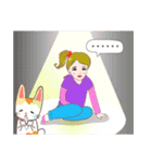 Jill ＆ Mixed Cat.（個別スタンプ：21）