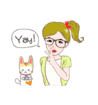 Jill ＆ Mixed Cat.（個別スタンプ：36）