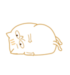 Fat cat Pupu（個別スタンプ：2）