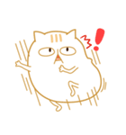 Fat cat Pupu（個別スタンプ：7）