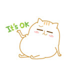 Fat cat Pupu（個別スタンプ：15）