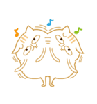 Fat cat Pupu（個別スタンプ：38）