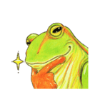 アマ蛙（個別スタンプ：4）