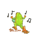 アマ蛙（個別スタンプ：34）