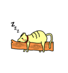 おっとり猫の日常スタンプ（個別スタンプ：40）