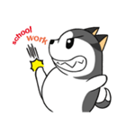 Fertilizer Husky diary（個別スタンプ：32）