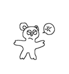かた耳クマさん（個別スタンプ：13）
