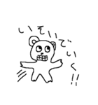 かた耳クマさん（個別スタンプ：20）