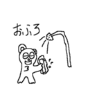かた耳クマさん（個別スタンプ：38）