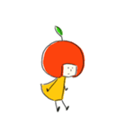 はじめてのりんごちゃん（個別スタンプ：3）