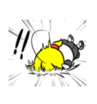 アホ毛少女（個別スタンプ：10）