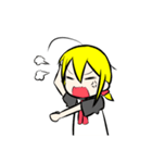 アホ毛少女（個別スタンプ：14）