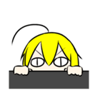 アホ毛少女（個別スタンプ：20）