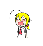 アホ毛少女（個別スタンプ：36）
