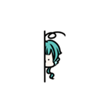 青さんと青緑さん（個別スタンプ：2）