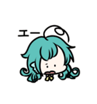 青さんと青緑さん（個別スタンプ：18）