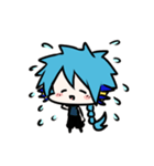 青さんと青緑さん（個別スタンプ：21）