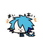青さんと青緑さん（個別スタンプ：25）