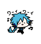 青さんと青緑さん（個別スタンプ：27）