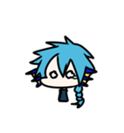 青さんと青緑さん（個別スタンプ：29）
