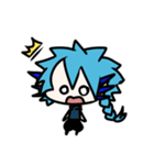 青さんと青緑さん（個別スタンプ：33）