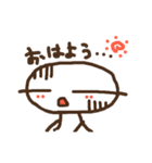 気持ちに合うスタンプ。もち肌の白餅さん。（個別スタンプ：25）