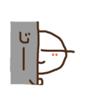 気持ちに合うスタンプ。もち肌の白餅さん。（個別スタンプ：37）