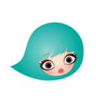 Bubble girls（個別スタンプ：7）