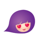 Bubble girls（個別スタンプ：28）