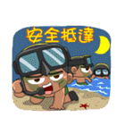 We are family-Taiwan Marine Corps（個別スタンプ：9）