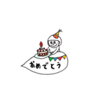 ふきだし会話と花子（個別スタンプ：9）