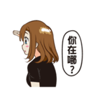CHING's daily Life of college（個別スタンプ：34）