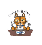 オヤジ猫ポポ係長（個別スタンプ：34）