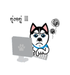 Husky Vector（個別スタンプ：21）