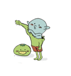 BaKa KAPA＆Little Guy（個別スタンプ：6）