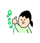 すてきなれでぃー（個別スタンプ：25）