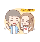 Shan and Fan are getting marry！（個別スタンプ：3）