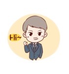 Shan and Fan are getting marry！（個別スタンプ：14）