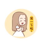 Shan and Fan are getting marry！（個別スタンプ：26）
