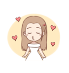 Shan and Fan are getting marry！（個別スタンプ：28）