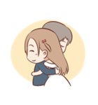 Shan and Fan are getting marry！（個別スタンプ：31）