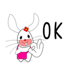 Rabbit sister（個別スタンプ：5）