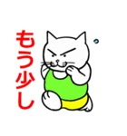 スポーツ猫 1 ~パラパラ漫画スタンプ~（個別スタンプ：2）