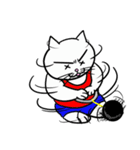 スポーツ猫 1 ~パラパラ漫画スタンプ~（個別スタンプ：6）
