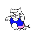スポーツ猫 1 ~パラパラ漫画スタンプ~（個別スタンプ：10）