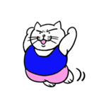 スポーツ猫 1 ~パラパラ漫画スタンプ~（個別スタンプ：11）