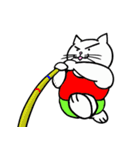 スポーツ猫 1 ~パラパラ漫画スタンプ~（個別スタンプ：22）